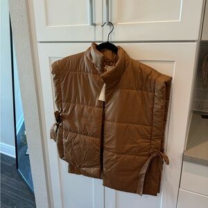 Anthropology Packable Puffer Vest